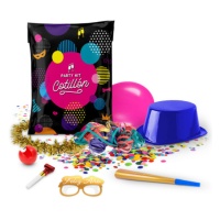 Saco de kit de festa com chapéu - 1 unidade