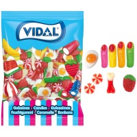 Saco de gomas sortidas - Fantasia Mix Vidal - 1 kg