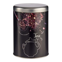 Pote de 15 x 10,5 x 10,5 cm Tea de metal