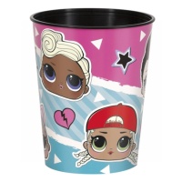 Copo de plástico LOL Surprise Dolls 470ml - 1 unid.