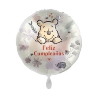 Balão Feliz Aniversário Winnie the Pooh 43 cm