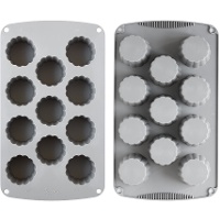 Molde de silicone ondulado de 29,5 x 17 x 5,5 cm - Decora