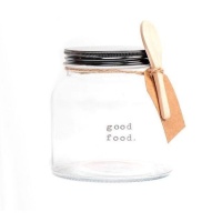 Frasco de 0,6 L com colher Bom alimento