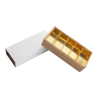 Caixa 17,5 x 7 x 4,5 cm para chocolates Berlim