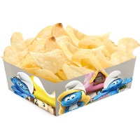 Caixa de Smurfs baixa - 12 unidades