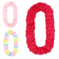 Colar havaiano de cores vivas