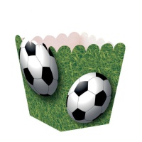 Caixa de futebol com bola baixa - 12 peças.