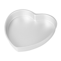 Molde de coração de alumínio 15 x 5 cm - Wilton