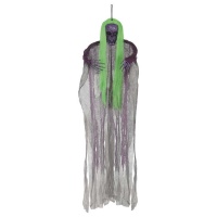 Pendente de cadáver com cabelo verde 1,20 m