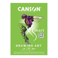 Bloco de desenho A4 150 gsm XSmart - Canson - 40 páginas