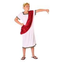 Disfarce de Imperador Romano César para menino