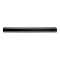 Suporte magnético em aço 50 x 4,5 cm preto - Arcos