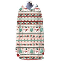 Manta-sweatshirt de boneco de neve