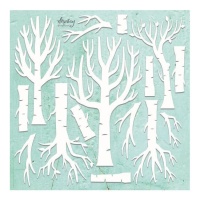 Árvore sem folhas em cartão - Mintay Papers