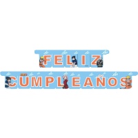 Guirlanda de Naruto feliz aniversário de 3 m
