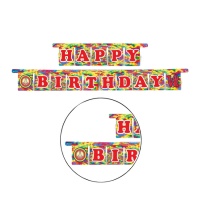 Grinalda Hippie Feliz Aniversário 3 m