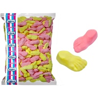 Pés de goma - Vidal - 1,4 Kg