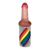 Frasco de pénis Gay Pride 360 ml