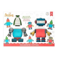 Cortadores robots - Decora - 4 unidades