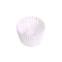 Cápsulas de cupcake branco - 80 unidades