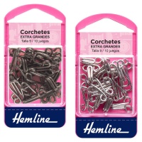 1,9 cm extra longo e suportes fêmea - Hemline - 10 pares