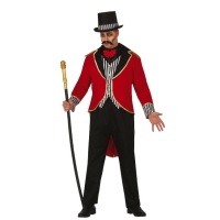 Fato de domador de circo sinistro para homem