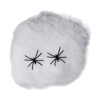Teia de aranha branca 10 gr