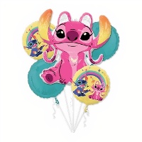 Bouquet do Stitch e da Angel - 5 unidades