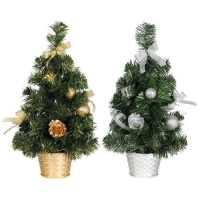 Árvore de Natal decorada com 30 cm