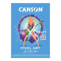 A4 120 g/m² XSmart Pixel Art - Canson - 40 folhas