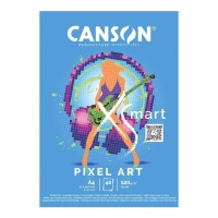 A4 120 g/m² XSmart Pixel Art - Canson - 40 páginas