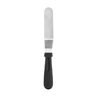 Espátula curva curta para bolo em aço