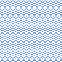Tecido de algodão Ikat Kemen - Indigo