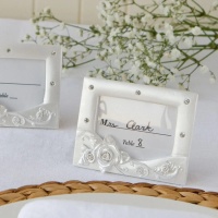 Moldura para fotografias com flores 7 x 9 cm - 1 unidade