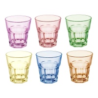 Copo colorido de 300 ml - 6 unid.