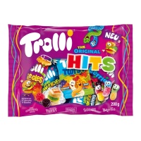Saco de rebuçados - embalado individualmente - Trolli The Original Hits - 200 g