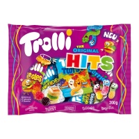 Saco de rebuçados - embalados individualmente - Trolli The Original Hits - 200 gramas