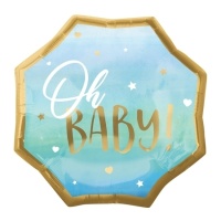 Oh Baby! Balão Estrela Azul 55 x 55 cm - Anagrama