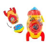 Foguetão com rebuçados coloridos 5 gr - Foguetão giratório