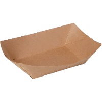 Taças ovais de cartão, 11 x 7 x 4 cm - 5 unidades