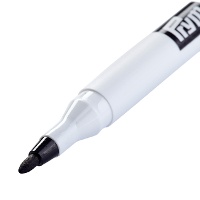 Marcador de tinta com ponta padrão permanente preto - Prym
