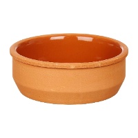 Caçarola de barro colorida de 8 cm - 6 peças