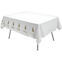 Toalha de mesa do Real Madrid de 2,70 x 1,32 m
