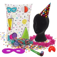 Festas de aniversário multicoloridas - 1 peça