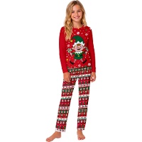 Pijama infantil de duende natalino