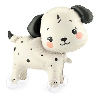 Balão em forma de cachorro 70 x 59 cm com rodas