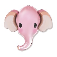 Balão Cabeça de Elefante 99 x 81 cm - Festa Conver