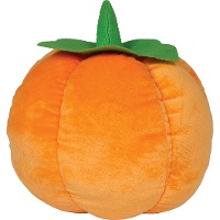 Pelúcia de abóbora de Halloween, 25 cm