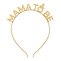 Diadema de Mãe a ser dourada