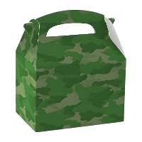 Caixa de cartão camuflada militar - 1 unid.